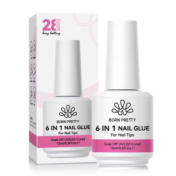 6 in 1 nail glue gel UV Born Pretty 15ml