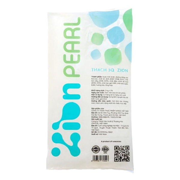 Trân Châu 3Q Zion Nguyên vị 2Kg