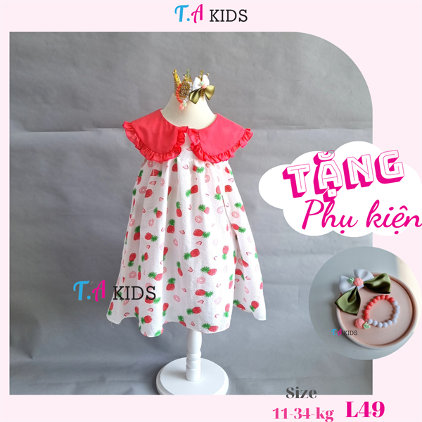 L49 (11-34kg) Váy quả thơm