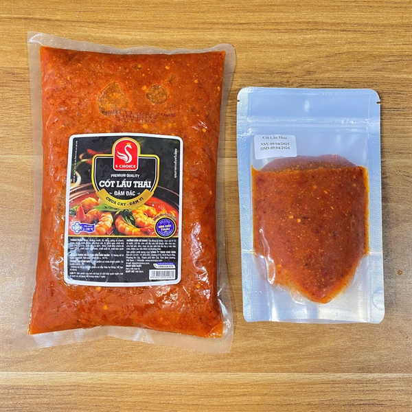 Cốt Lẩu Thái 1KG - Nước Lẩu Chuẩn Vị Cay Nồng Đậm Đà