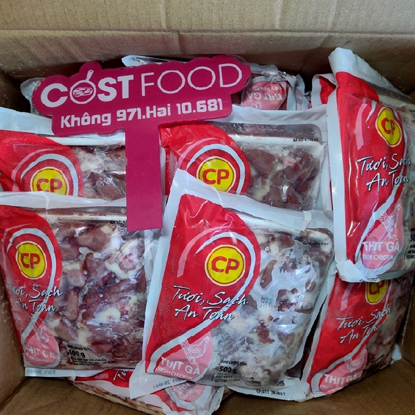Tim gà CP gói 500g TH 15