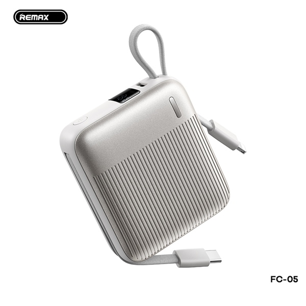 ֎[REMAX FC-05] Pin sạc dự phòng 10000mAh QC3.0+PD 22.5W(250g)