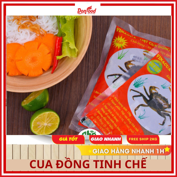 Thịt cua đồng tinh chế 150g