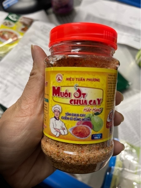 Muối ớt chua cay 180GR
