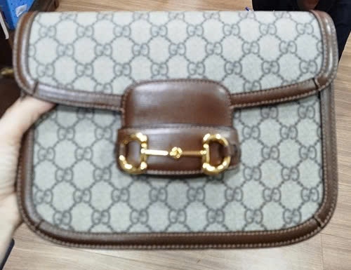 Túi GG 1955 xám (G03221331) sz25 +