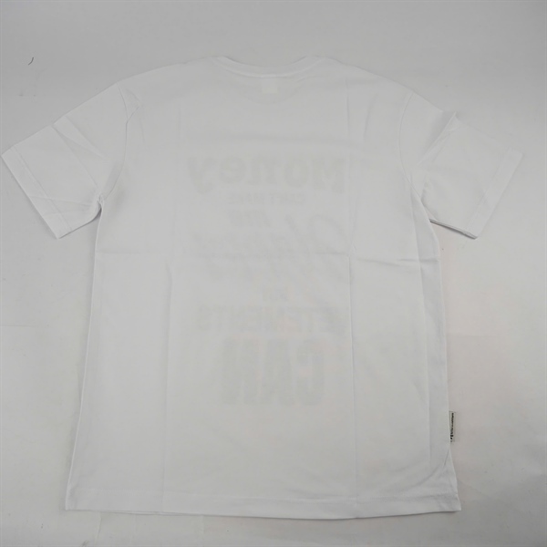 Áo thun trắng in chữ Money XL KG+