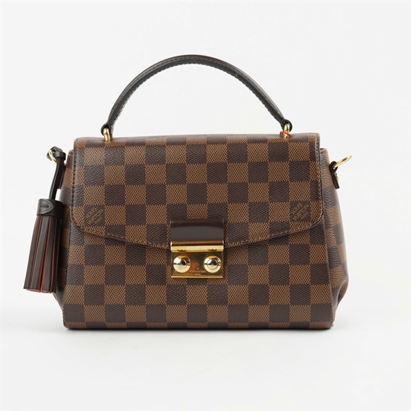 Túi LV Croisette ô vuông nâu TR4137 sz22 +