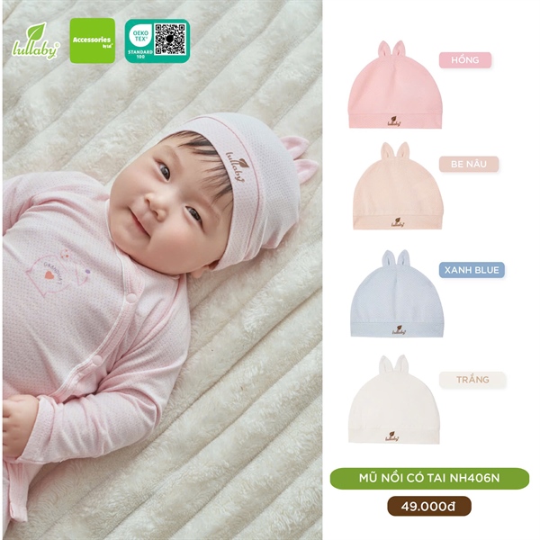 Mũ nồi có tai Lullaby 25NH406N