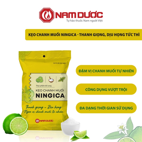 Kẹo chanh muối nigica