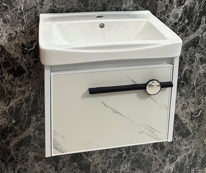 Tủ Lavabo nhôm 52*36