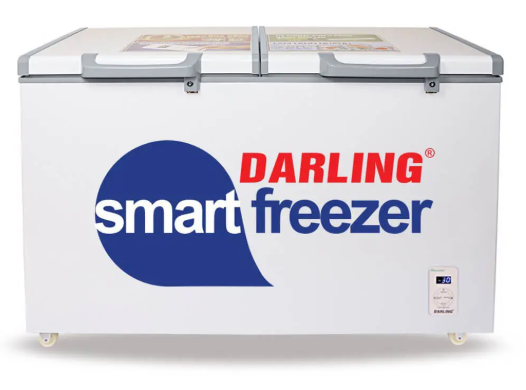 Tủ đông Darling 2 ngăn đông mát 450 lít