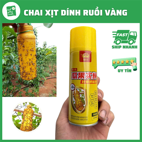 Bình Keo Xịt Ruồi Vàng (260ml)