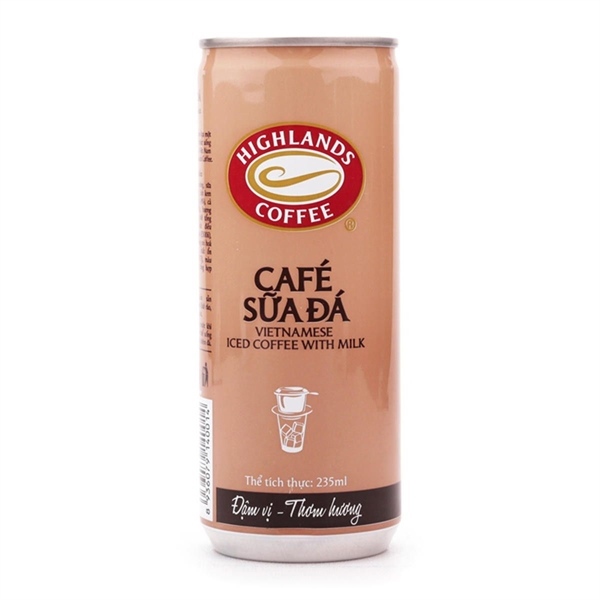 Cafe sữa đá Highlands Coffee 235ml