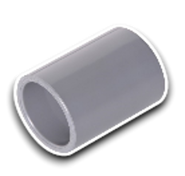NỐI TRƠN PVC 21mm DÀY ZNPC21