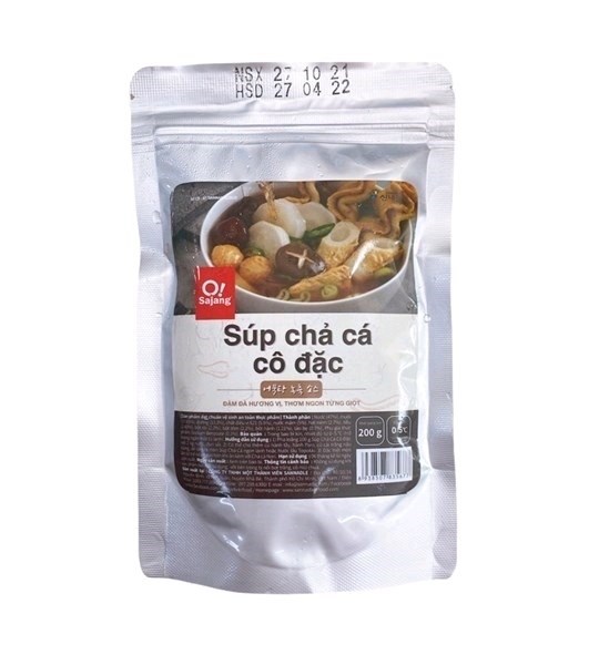 Súp chả cá cô đặc 500g