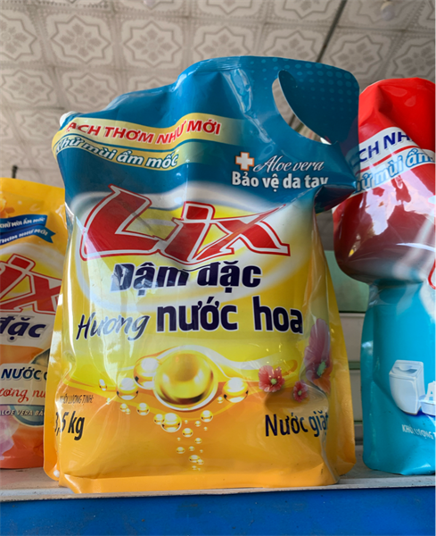 Nước Giặt Lix 2X Túi 3.5Kg