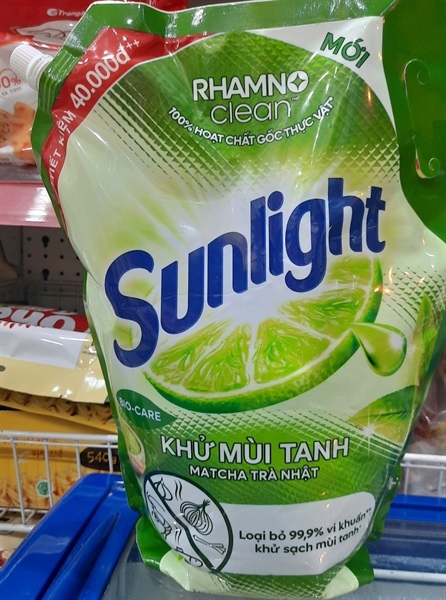 Sunlight rửa bát túi 3.3kg