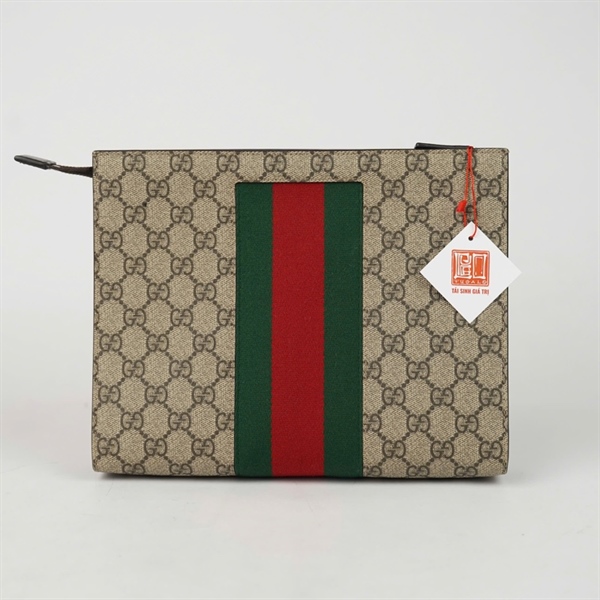 Túi GG Clutch xám (475316-562600) sz26 (A-T) KG+