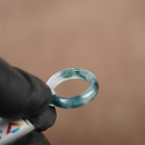 Nhẫn cẩm thạch xanh (658737) +