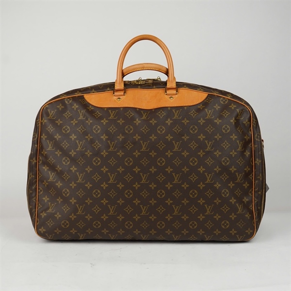 Túi LV du lịch hoa nâu kèm tag da sz55 (HV) KG+