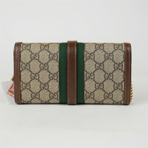 Túi GG Jackie 1961 xám (652681-0416) sz19 (A-T) KG+