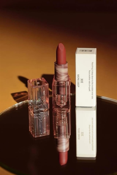 Son Thỏi 3CE Soft Matte Lipstick Version Deep Under More Deep