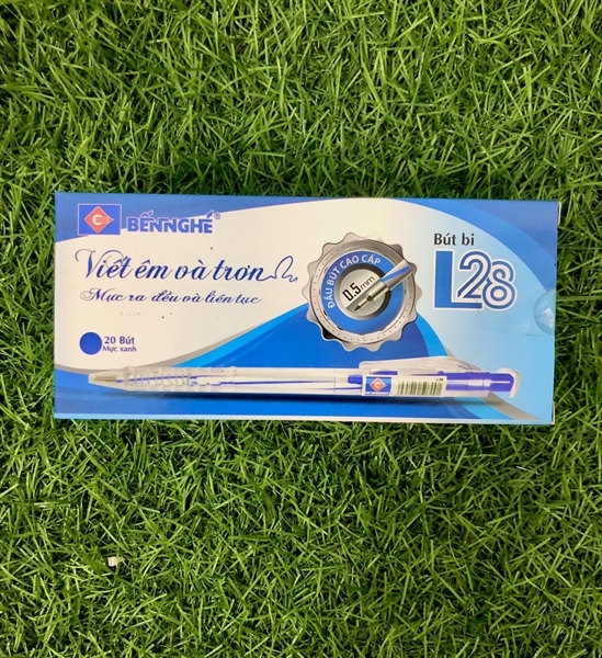 Bút Bến Nghé Bút bi L-28 (0.5) Xanh