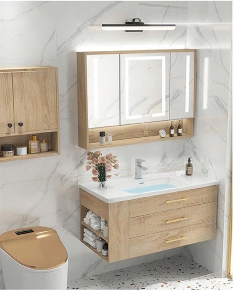 BỘ TỦ LAVABO PVC - LC-8025