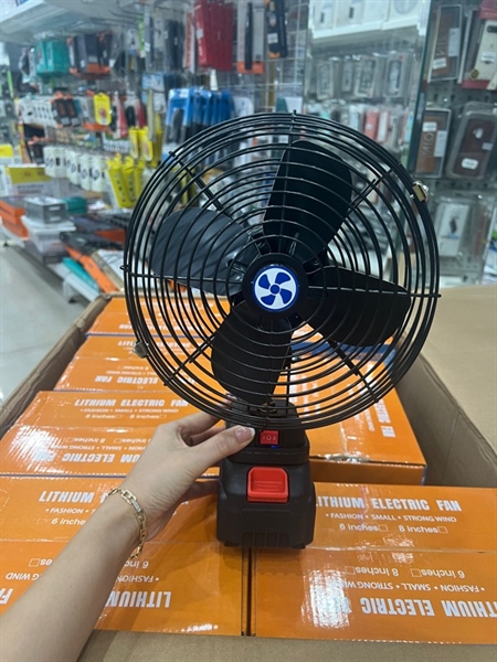 Quạt công nghiệp mini. Pin rời