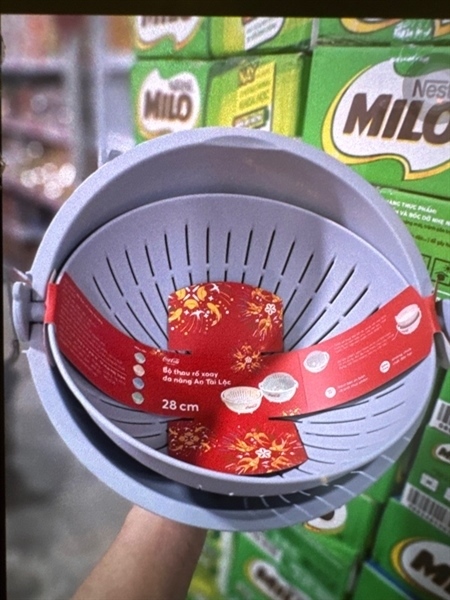 Bộ rổ xoay đa năng Coca 28cn