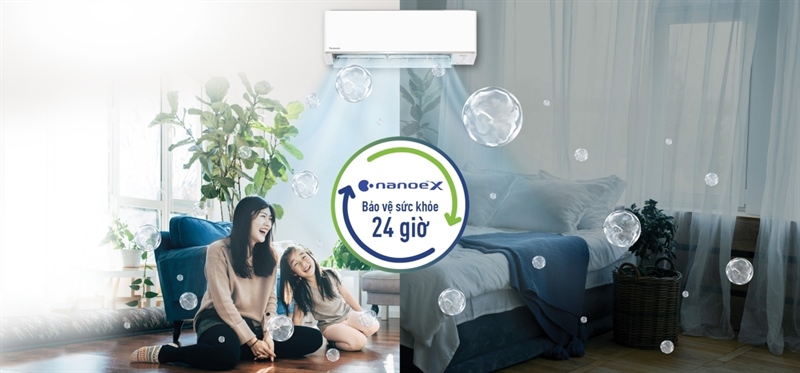 Máy lạnh Inverter Panasonic tiêu chuẩn 1HP (CU_CS-RU9AKH-8)