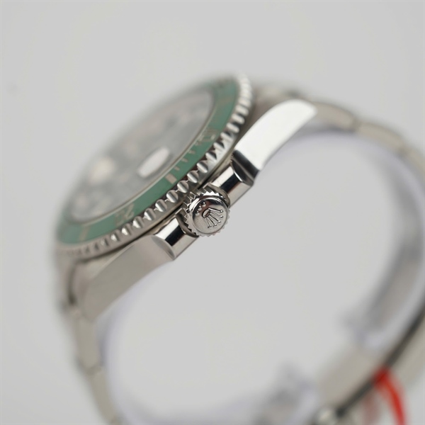 Đồng hồ Rolex bạc mặt xanh lá (4M746479) sz45 (HC) KG+