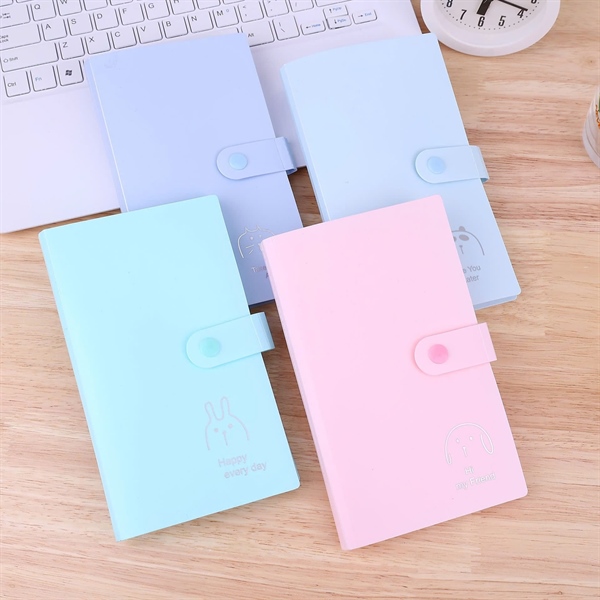 ALBUM ĐỰNG THẺ 120 Ô CÓ LEGO MÈO THỎ MÀU PASTEL