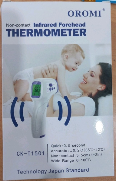 Nhiệt kế hồng ngoại hiệu OROMI,Model:CK- T1501
