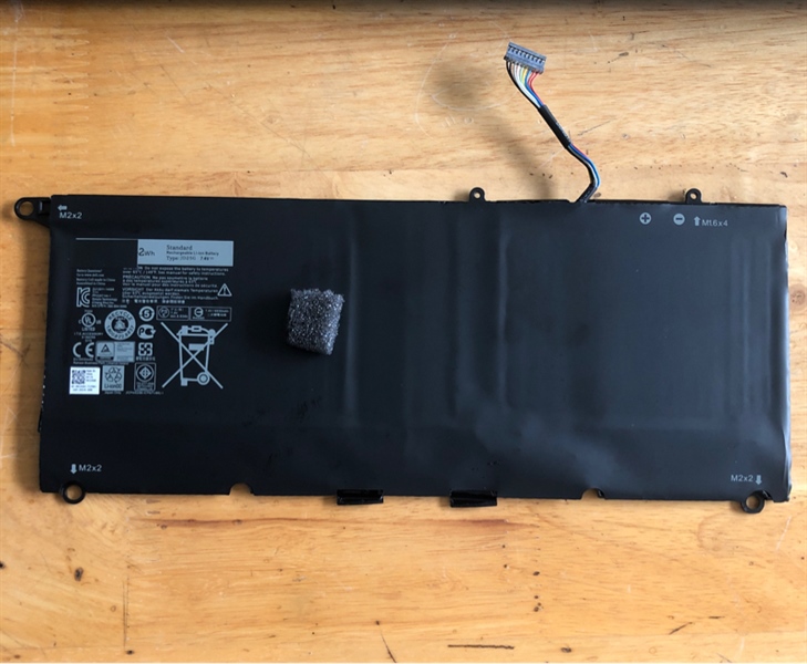 Pin Dell XPS 13 9343 9350 P54G ( 56Wh ) 90V7W