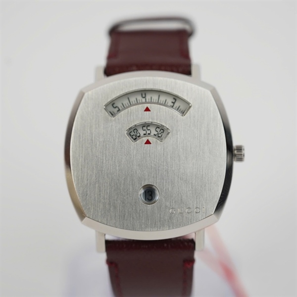 Đồng hồ GG mặt vuông dây nâu (19326536) sz40 KG+