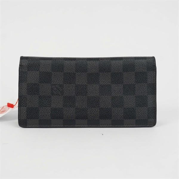 Ví LV ô vuông đen gập 2 (SP2029) (A-T) KG+