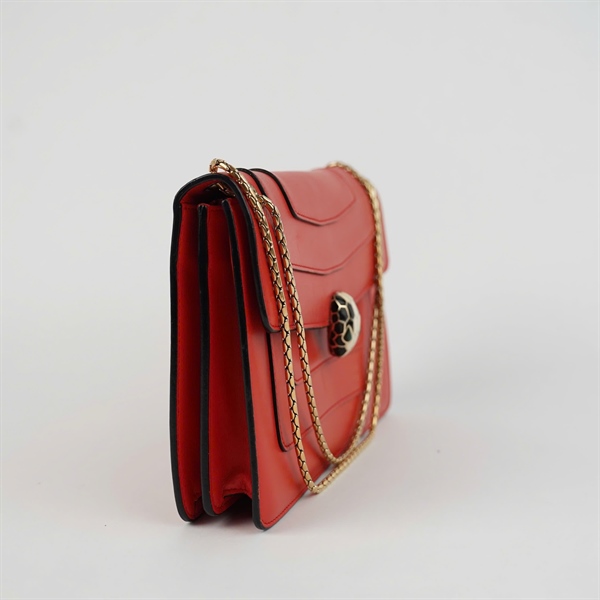 Túi Bvlgari cam (21754322) sz27 (A-T) KG+