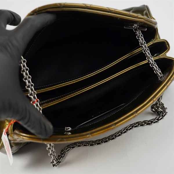 Túi Chanel vàng đen ombre (15059975) sz34 KG+