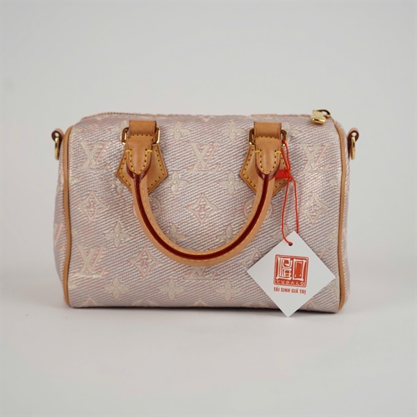 Túi LV Speedy hồng sz20 +