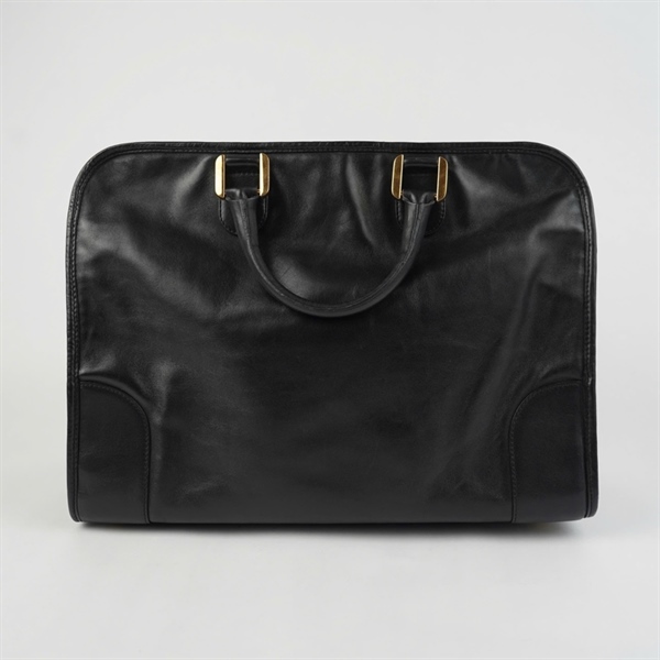 Túi Loewe Handle đen sz40 KG+