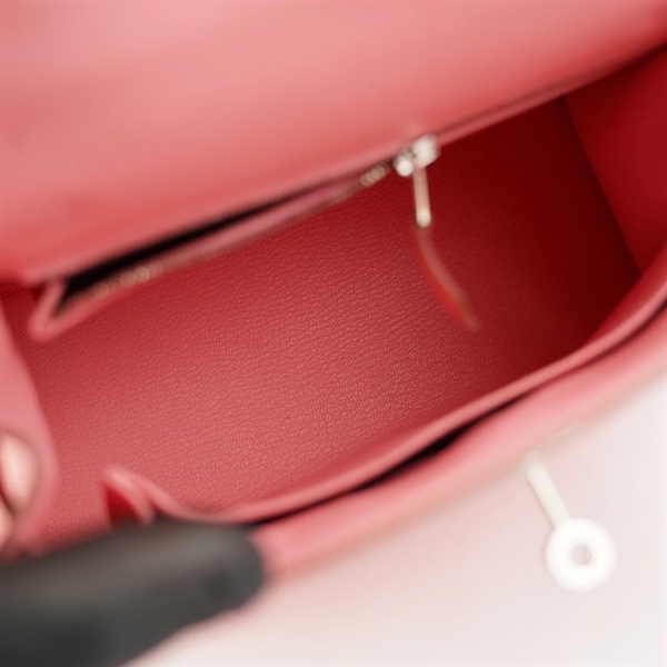 Túi Hermes Kelly hồng stamp Y kèm ổ+2 chìa sz25 (A-T) KG+