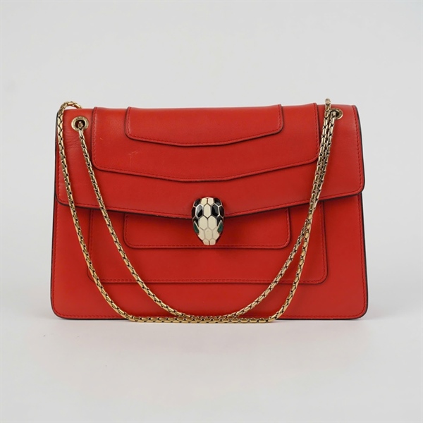 Túi Bvlgari cam (21754322) sz27 (A-T) KG+