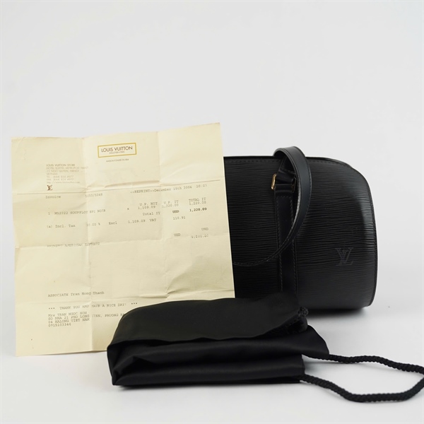 Túi LV Soufflot đen sz30 KG+