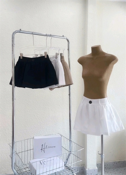 CHÂN VÁY XẾP LI XÒE