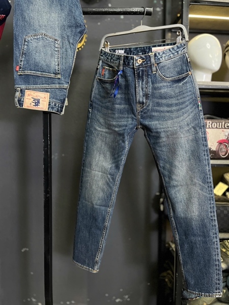 Jean Dài-QC VIP BienZIN - KM3201 xanh nhạt was