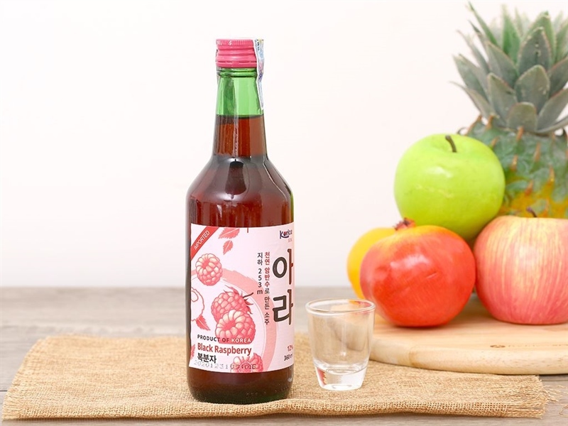 Rượu Korice vị dâu tằm 360ml