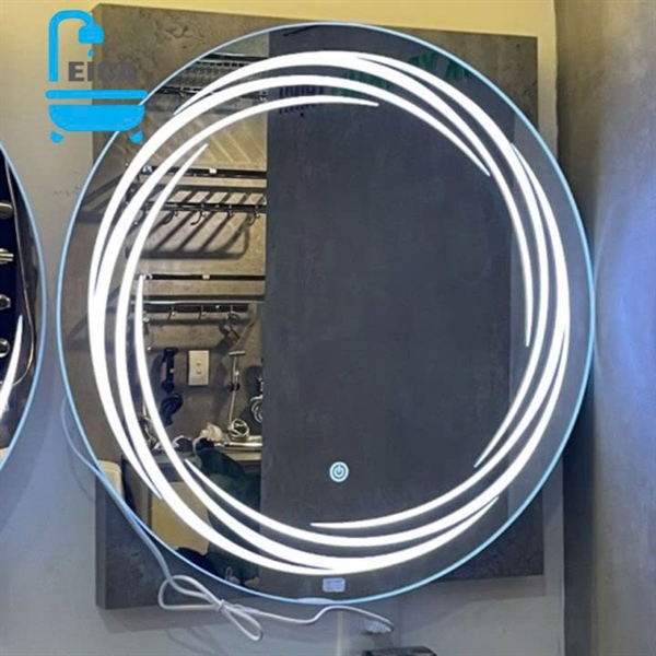 Gương Led Cảm Ứng Tròn 3 Xoáy 60x60 LEICA LC-PK49