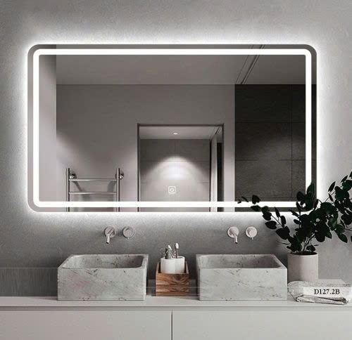 Gương Led Cảm Ứng Chữ Nhật 60x80 LC-PK46