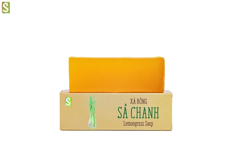 Xà bông Nghệ - Sả Chanh - Turmeric & Lemongrass soap 55g